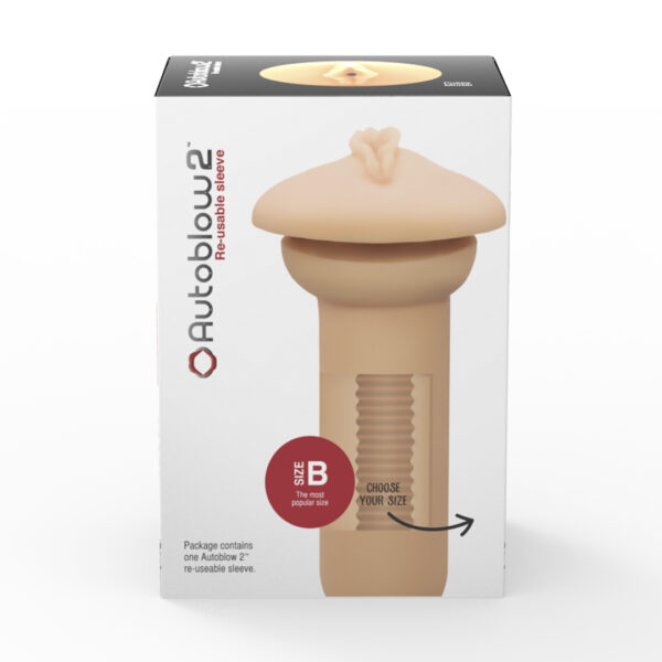 Autoblow - 2 Plus XT Vagina Sleeve B - Afbeelding 2