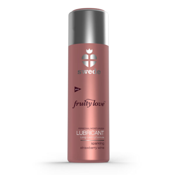 Swede - Fruity Love Glijmiddel Aardbeienwijn 100 ml - Afbeelding 3