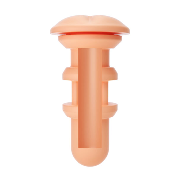 Autoblow - A.I. Siliconen Anus Sleeve Wit - Afbeelding 2