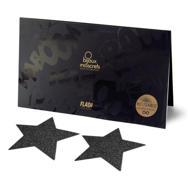 Bijoux Indiscrets - Flash Ster Zwart - Afbeelding 3