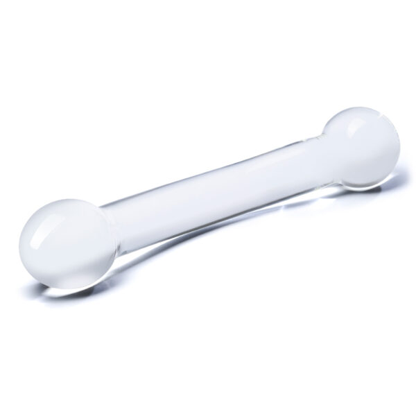Glas - Curved G-Spot Stimulator Glazen Dildo - Afbeelding 2