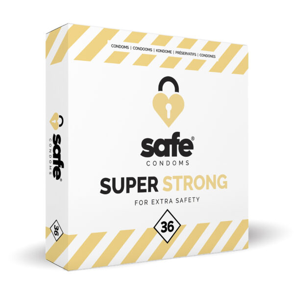 SAFE - Condooms Super Strong for Extra Safety (36 stuks) - Afbeelding 2
