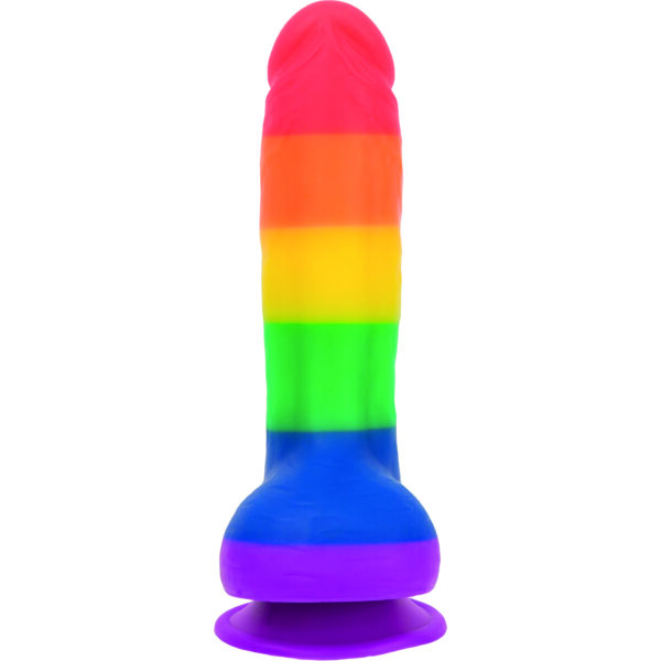 Addiction - Justin 20 cm Dong Regenboog - Afbeelding 2