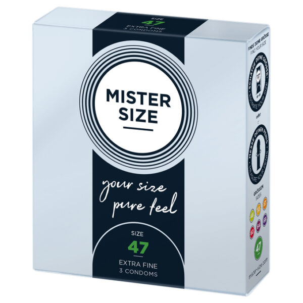 Mister.Size - 47 mm Condooms 3 Stuks - Afbeelding 2