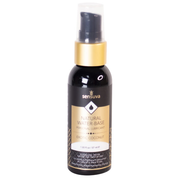 Sensuva - Natural Waterbasis Glijmiddel Exotische Kokosnoot 57 ml - Afbeelding 3
