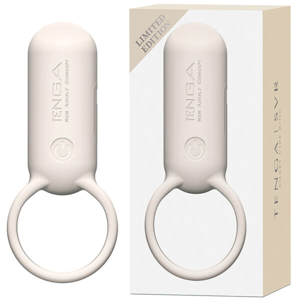 Tenga - SVR Smart Vibe Ring Beige - Afbeelding 2
