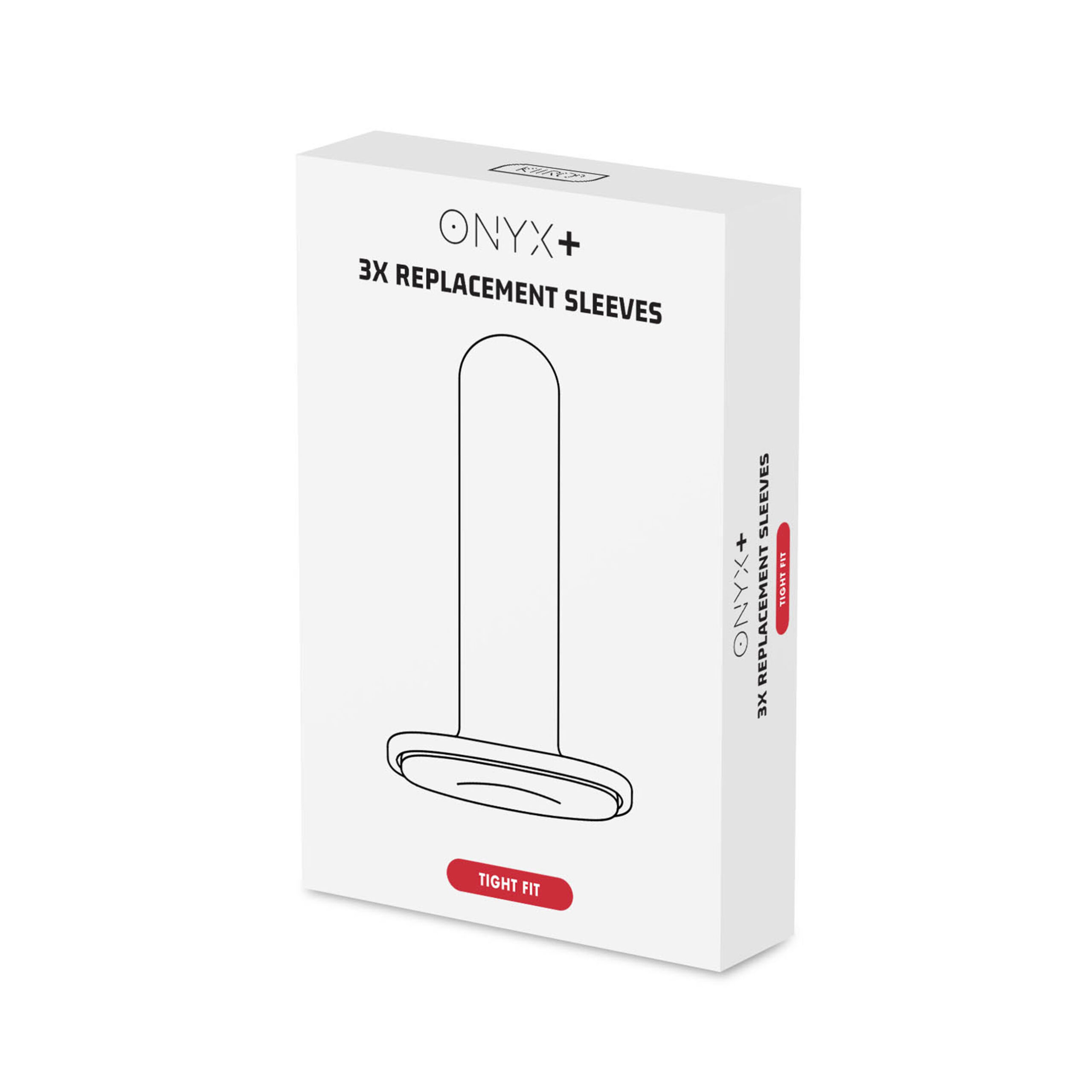 Kiiroo - Onyx + Replacement Sleeve 3 Pack Tight Fit - Afbeelding 3