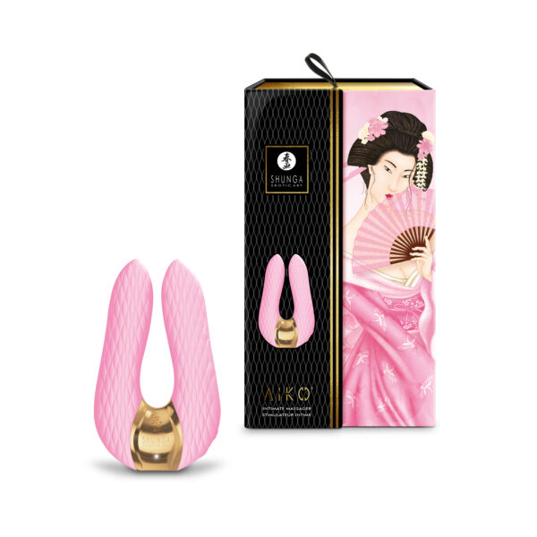 Shunga - Aiko Intimate Massager Light Pink - Afbeelding 3