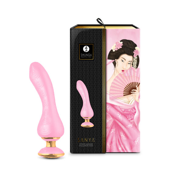 Shunga - Sanya Intimate Massager Light Pink - Afbeelding 3