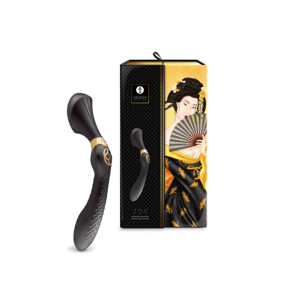 Shunga - Zoa Intimate Massager Black - Afbeelding 3