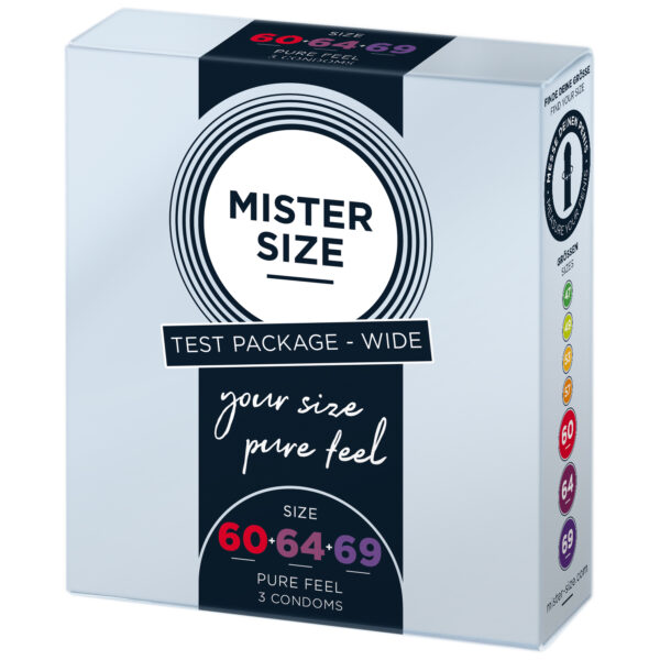 Mister Size - Test Box Condom Size 60-64-69 (XL/XXL/XXXL) 3 condoms - Afbeelding 2